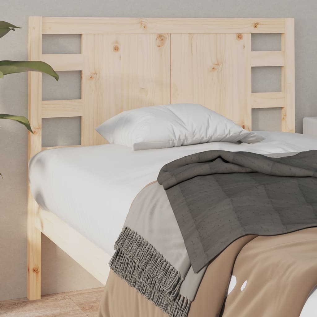 vidaXL Tăblie de pat, 81x4x100 cm, lemn masiv de pin
