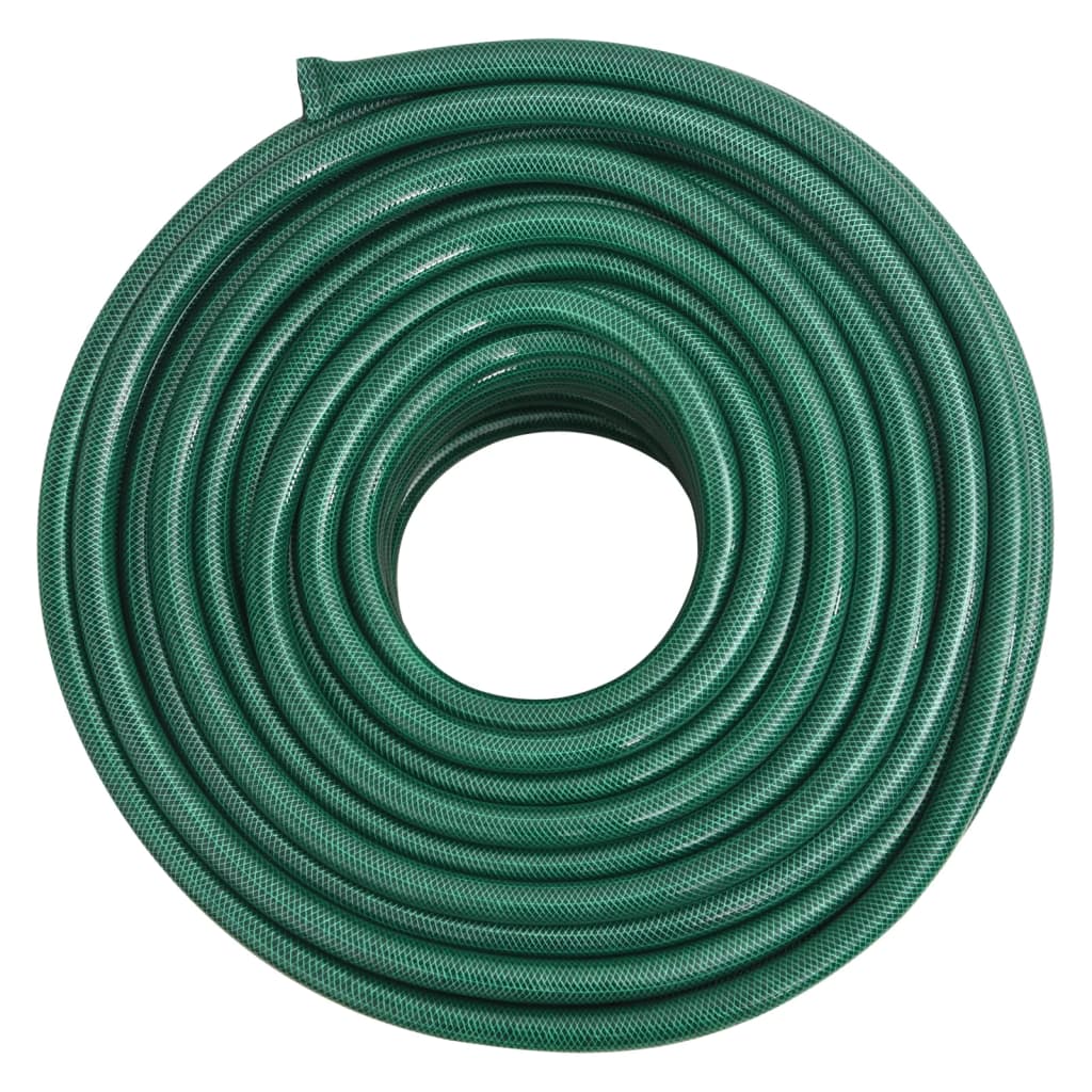 vidaXL Furtun de aer, verde, 1,3", 30 m, PVC
