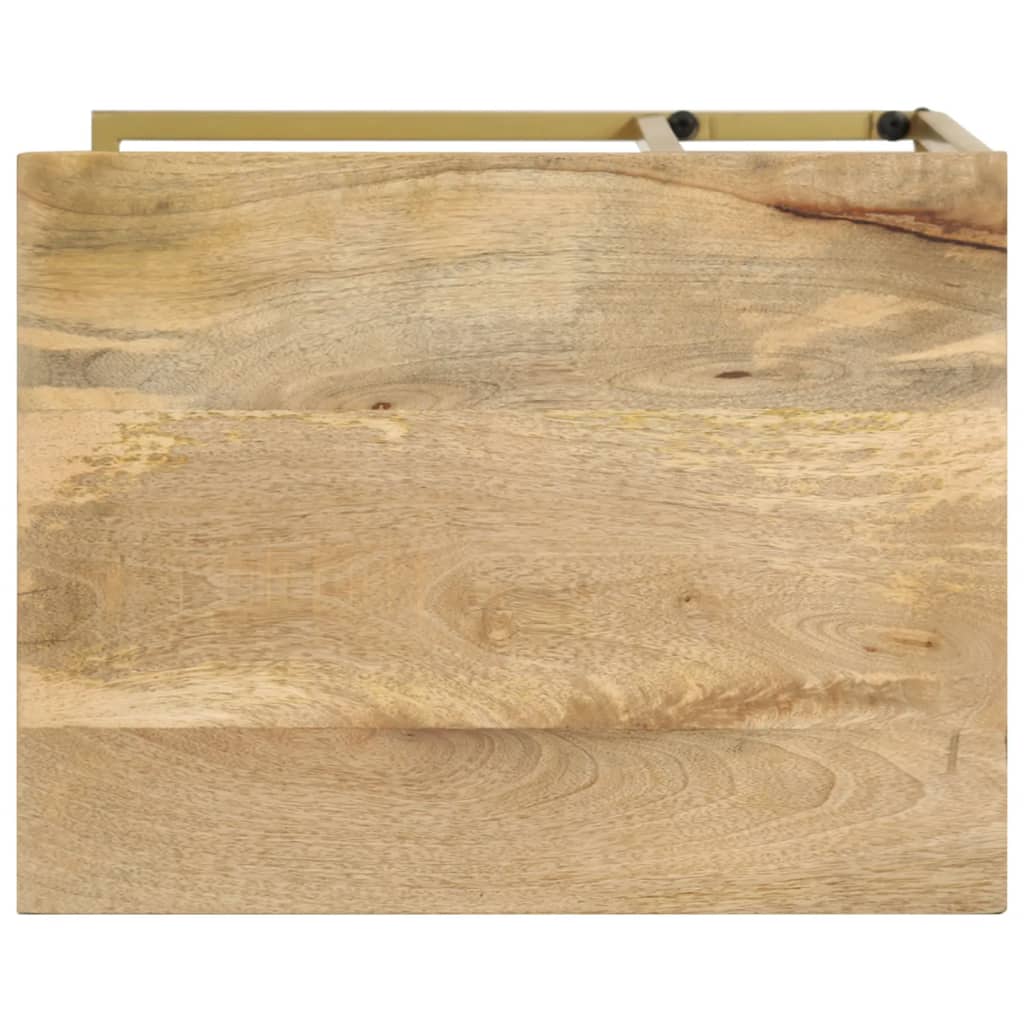 vidaXL Masă laterală, 35x45x65 cm, lemn masiv de mango