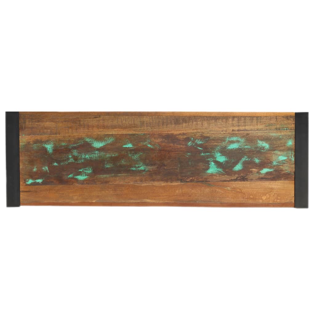 vidaXL Masă consolă, 110 x 35 x 76 cm, lemn masiv reciclat
