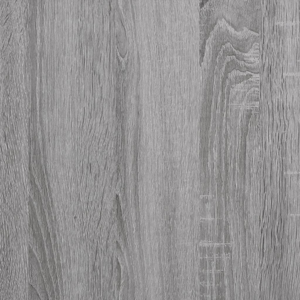 vidaXL Măsuță laterală, sonoma gri, 40x40x40 cm, lemn prelucrat