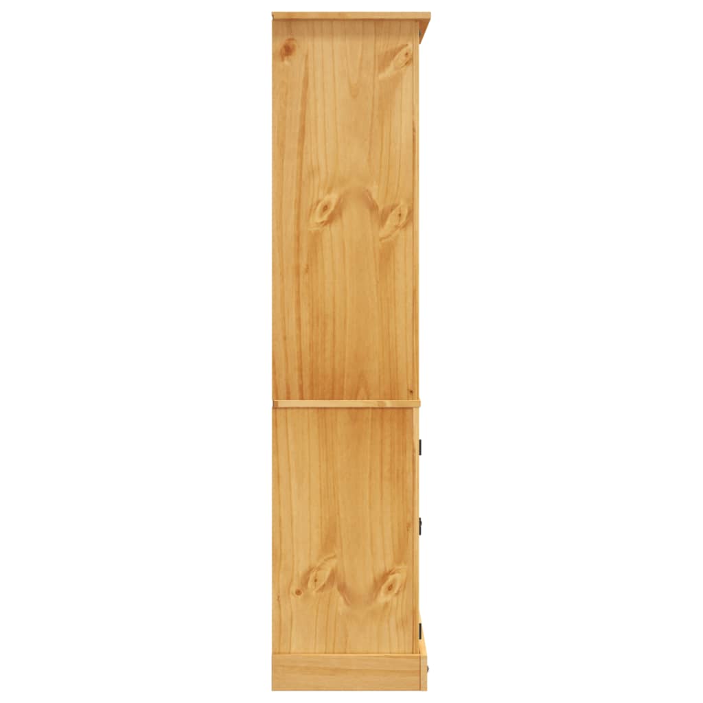vidaXL Dulap din lemn de pin mexican, colecție Corona, 80x40x170 cm