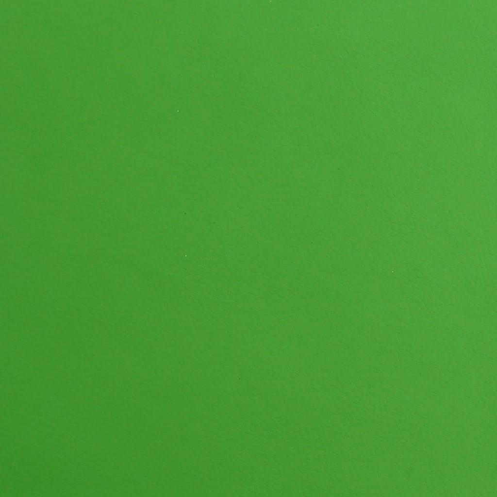 vidaXL Taburet de masaj, verde, piele ecologică