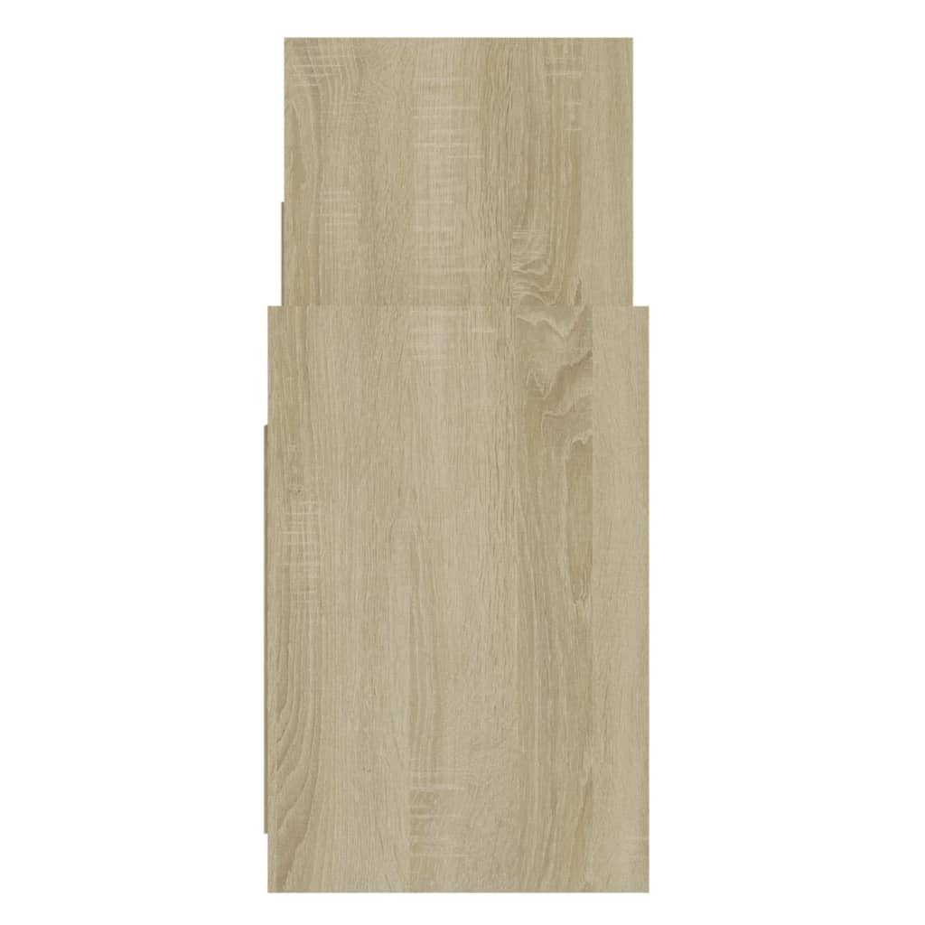 vidaXL Dulap lateral, stejar Sonoma, 60x26x60 cm, PAL