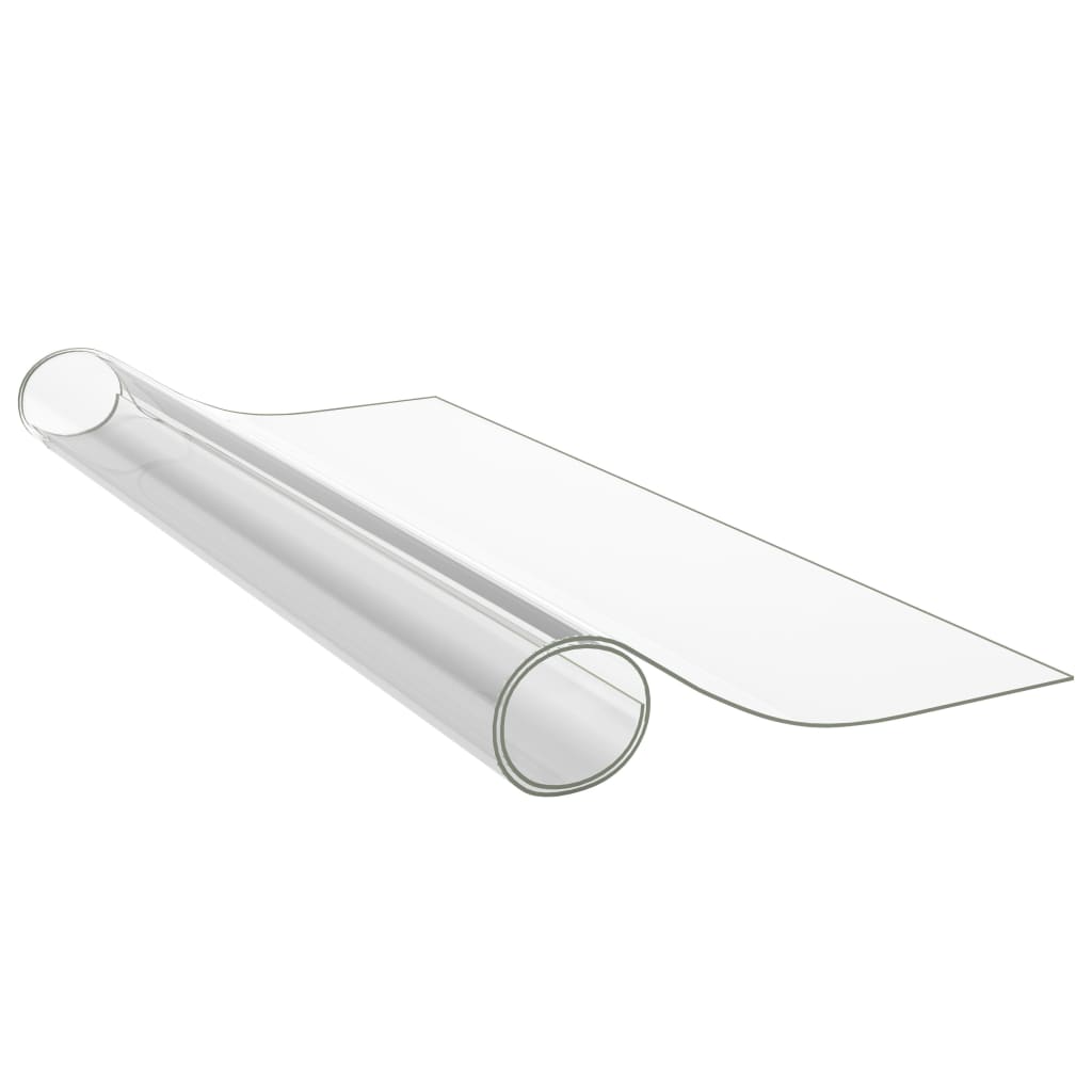 vidaXL Folie de protecție masă, transparent, 100 x 90 cm, PVC, 2 mm
