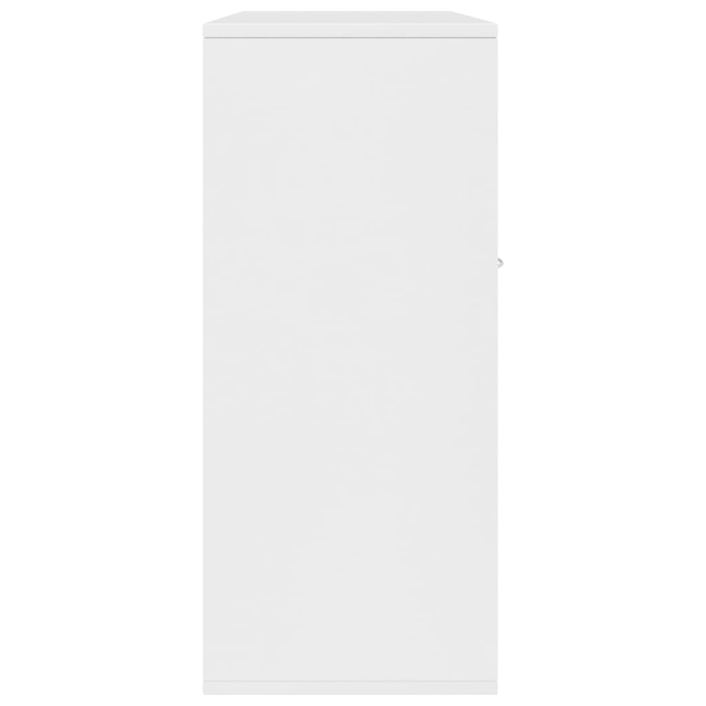 vidaXL Servantă, alb, 88 x 30 x 70 cm, PAL