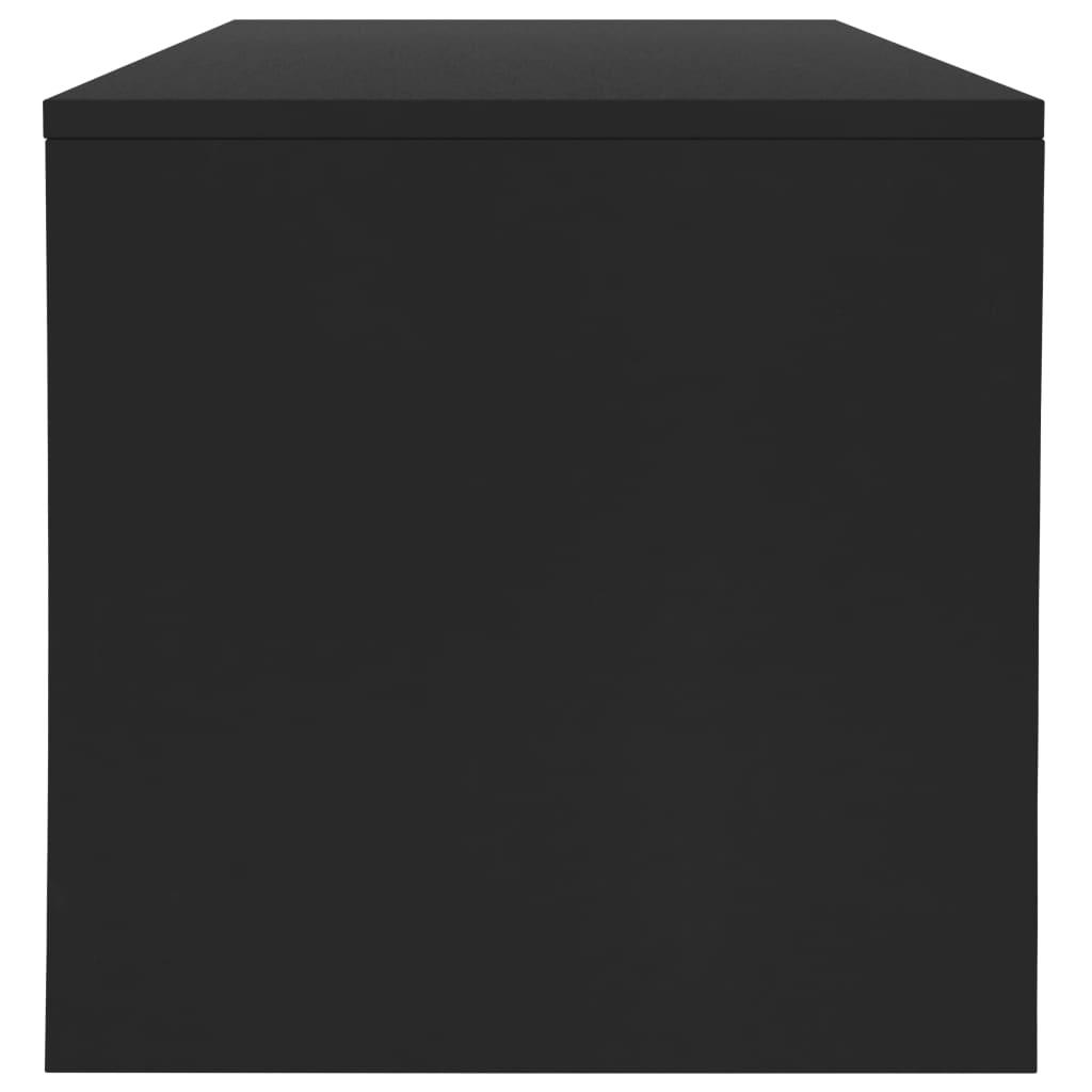 vidaXL Măsuță de cafea, negru, 100 x 40 x 40 cm, PAL