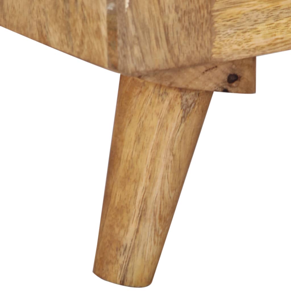 vidaXL Noptieră, 40x30x50 cm, lemn masiv de mango