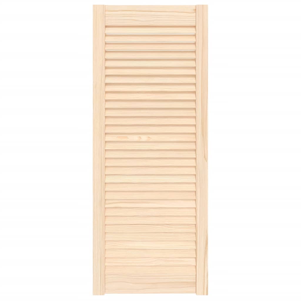 vidaXL Ușă de dulap cu design lambriu, 99,3x39,4 cm, lemn masiv de pin