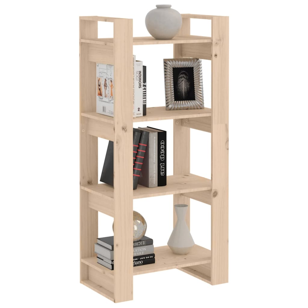 vidaXL Bibliotecă/Separator cameră, 60x35x125 cm, lemn masiv de pin