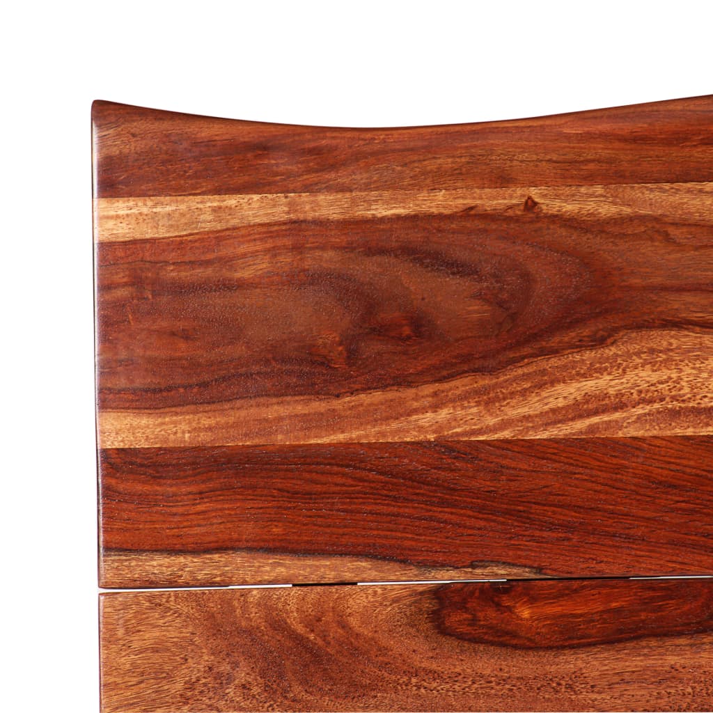 vidaXL Masă de bucătărie, lemn masiv palisandru, 180 x 90 x 76 cm