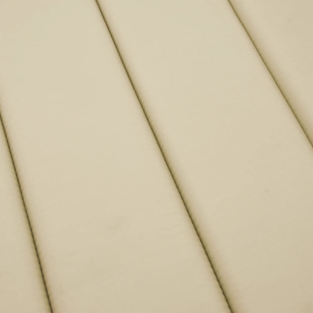 vidaXL Pernă de șezlong, bej, 186x58x3 cm, textil oxford