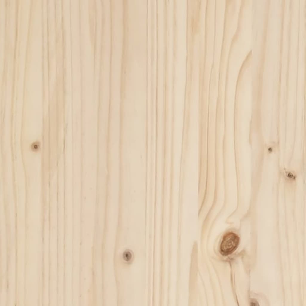 vidaXL Pat extensibil de zi, 2x(80x200) cm, lemn masiv de pin