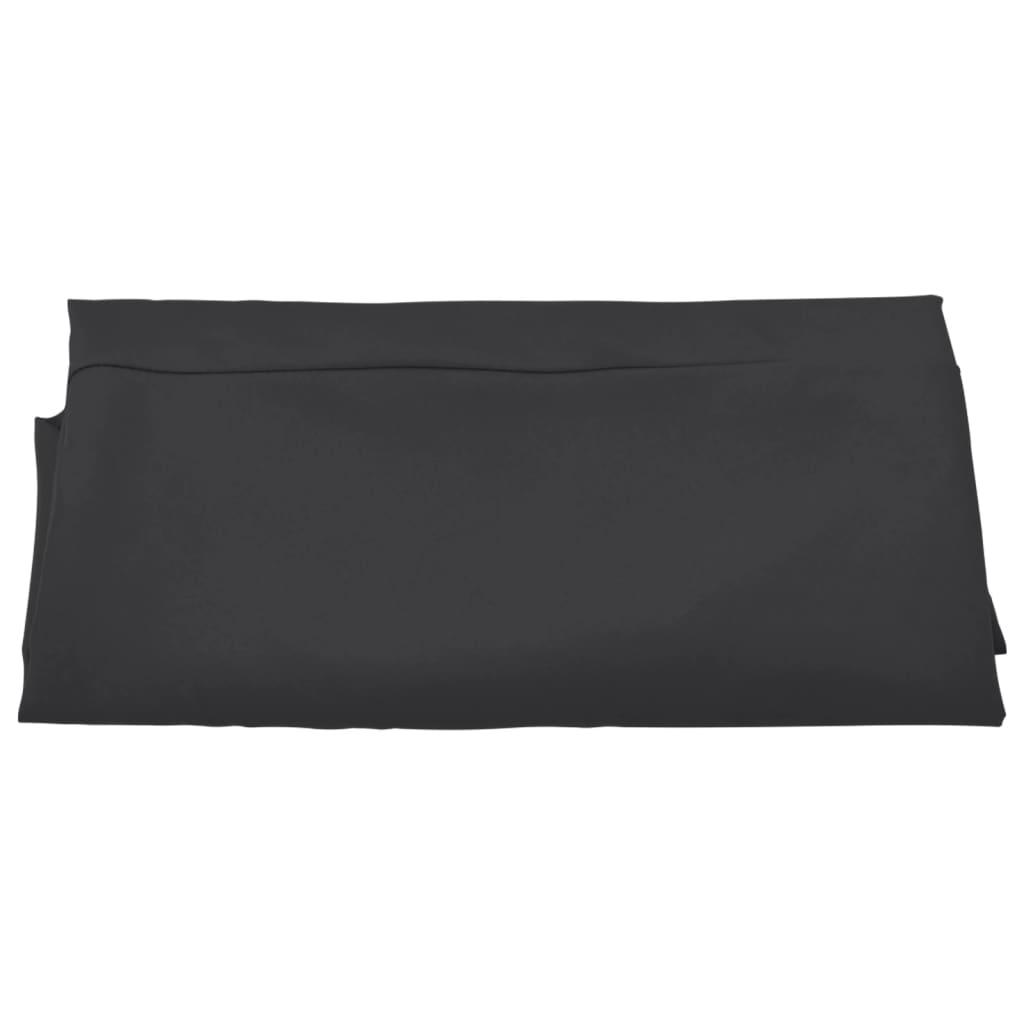 vidaXL Pânză de schimb umbrelă de soare de exterior, negru, 300 cm