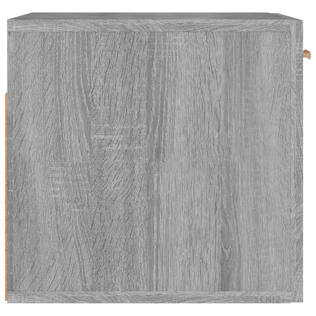 vidaXL Dulap de perete, gri sonoma, 80x35x36,5 cm, lemn compozit