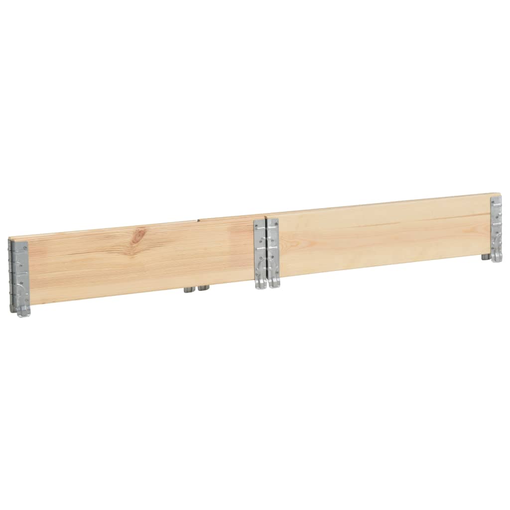 vidaXL Ramă pentru paleți, 100 x 100 cm, lemn masiv de pin