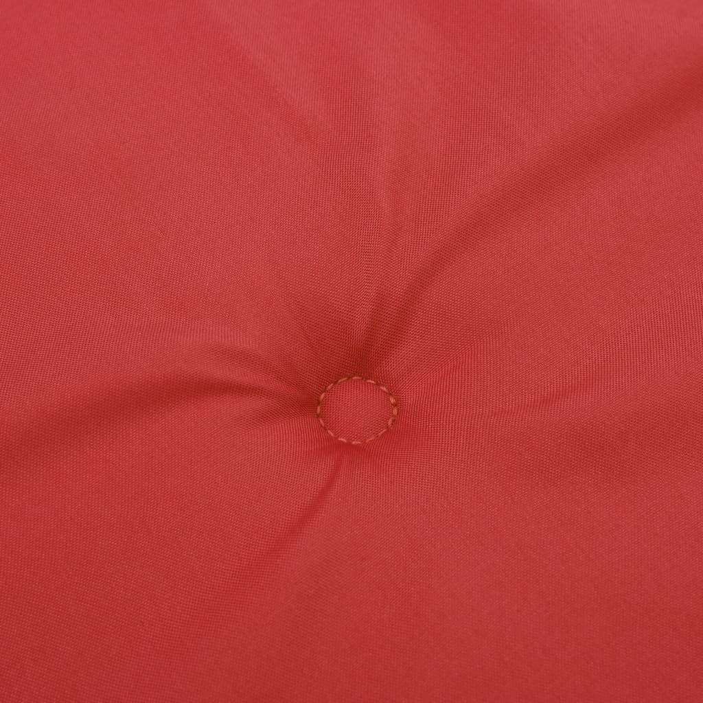 vidaXL Pernă de bancă de grădină, roșu, 200x50x3 cm, textil oxford
