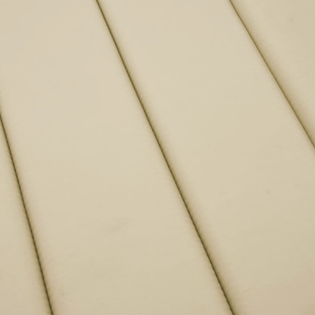 vidaXL Pernă de șezlong, bej, 200x60x3 cm, textil oxford