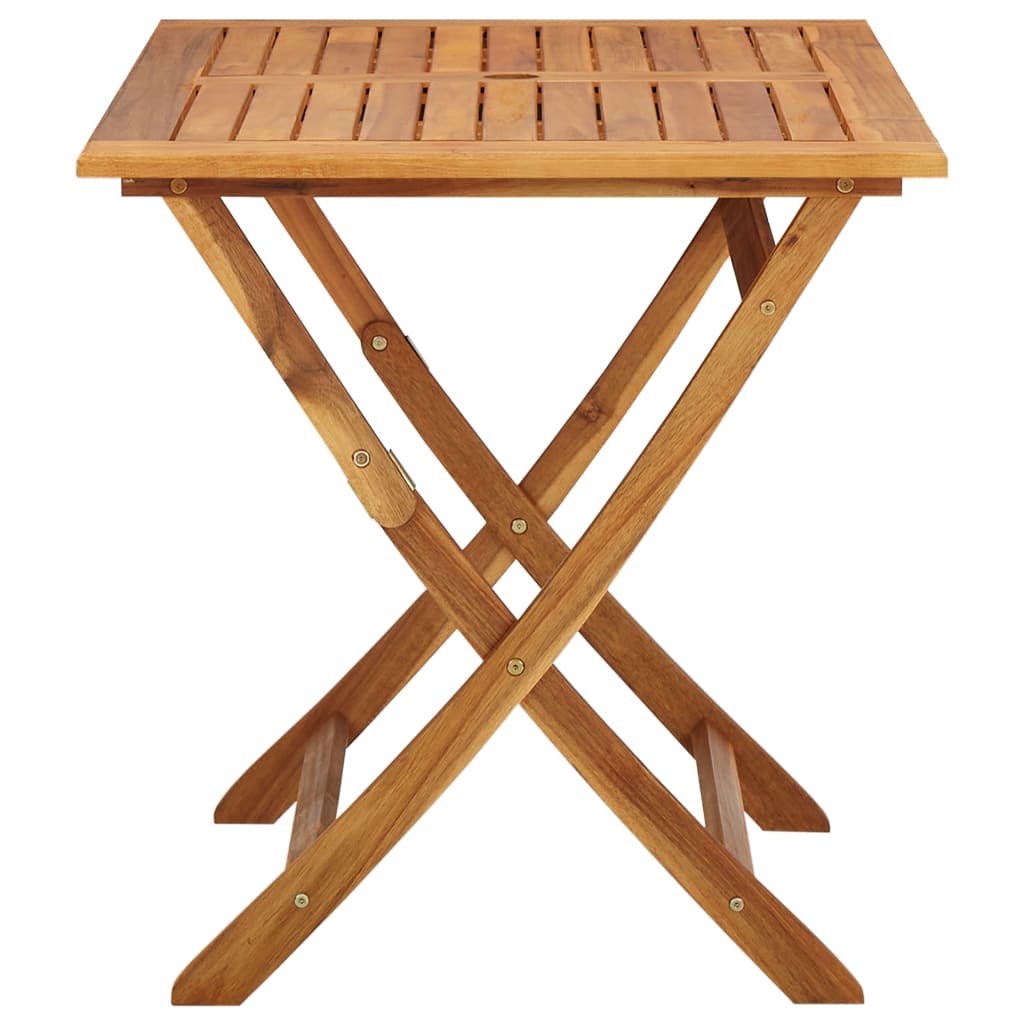 vidaXL Set de masă pentru grădină, 5 piese, lemn masiv de acacia