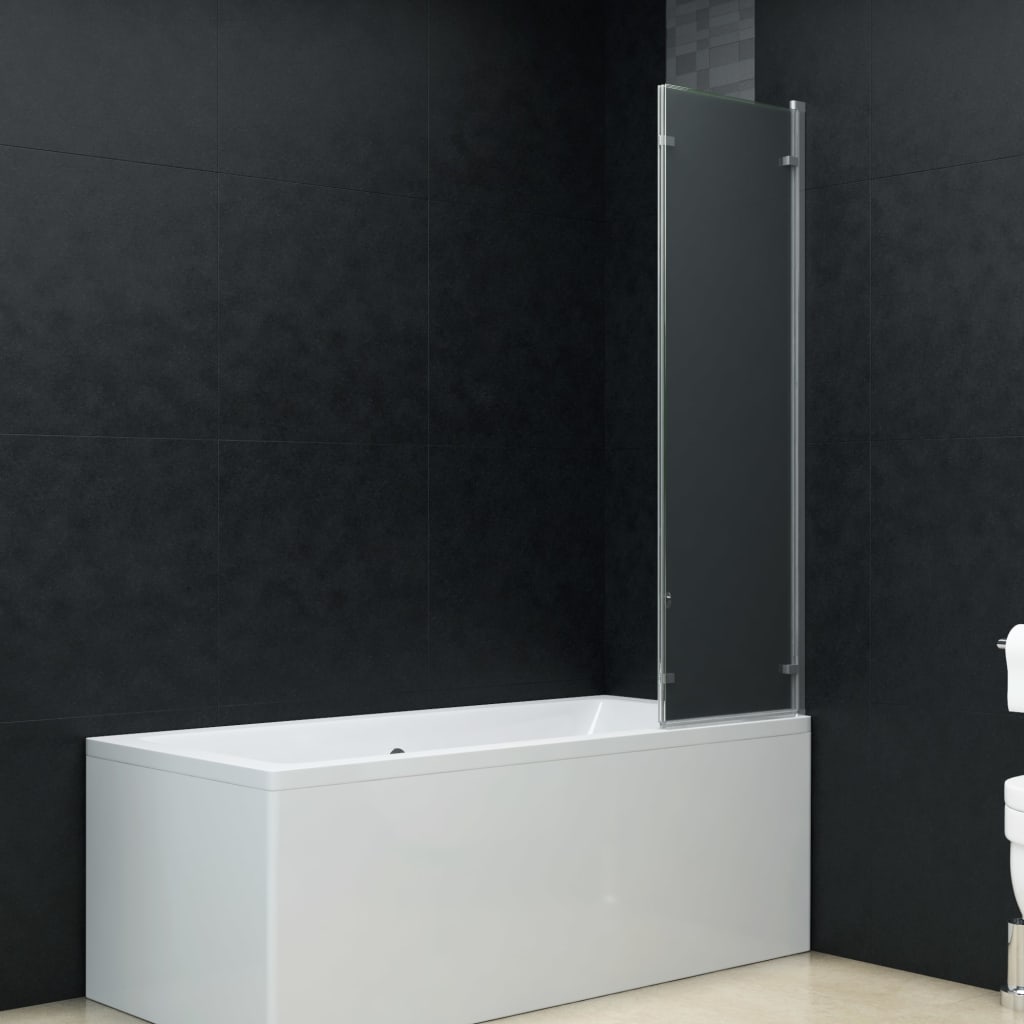 vidaXL Cabină de duș pliabilă, 3 panouri, 130 x 138 cm, ESG