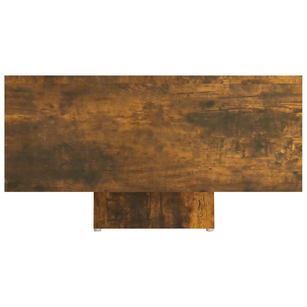 vidaXL Măsuță de cafea, stejar fumuriu, 85x55x31 cm, lemn prelucrat