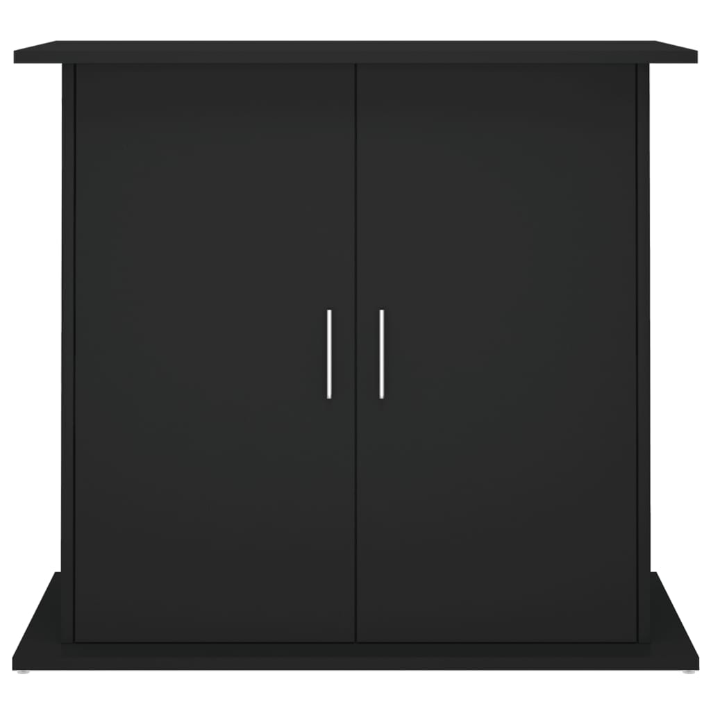 vidaXL Suport pentru acvariu, negru, 81x36x73 cm, lemn prelucrat