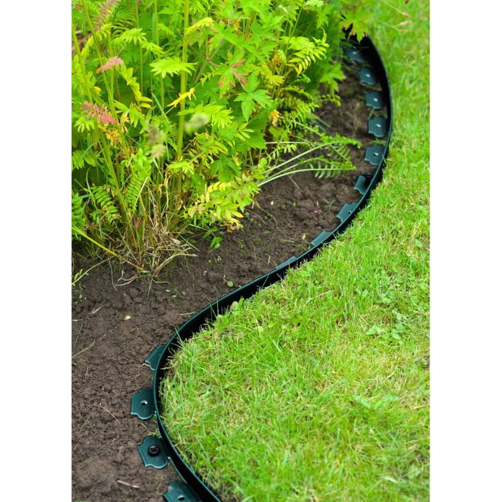 Nature Margine pentru bordură de grădină, verde, 5cmx10m