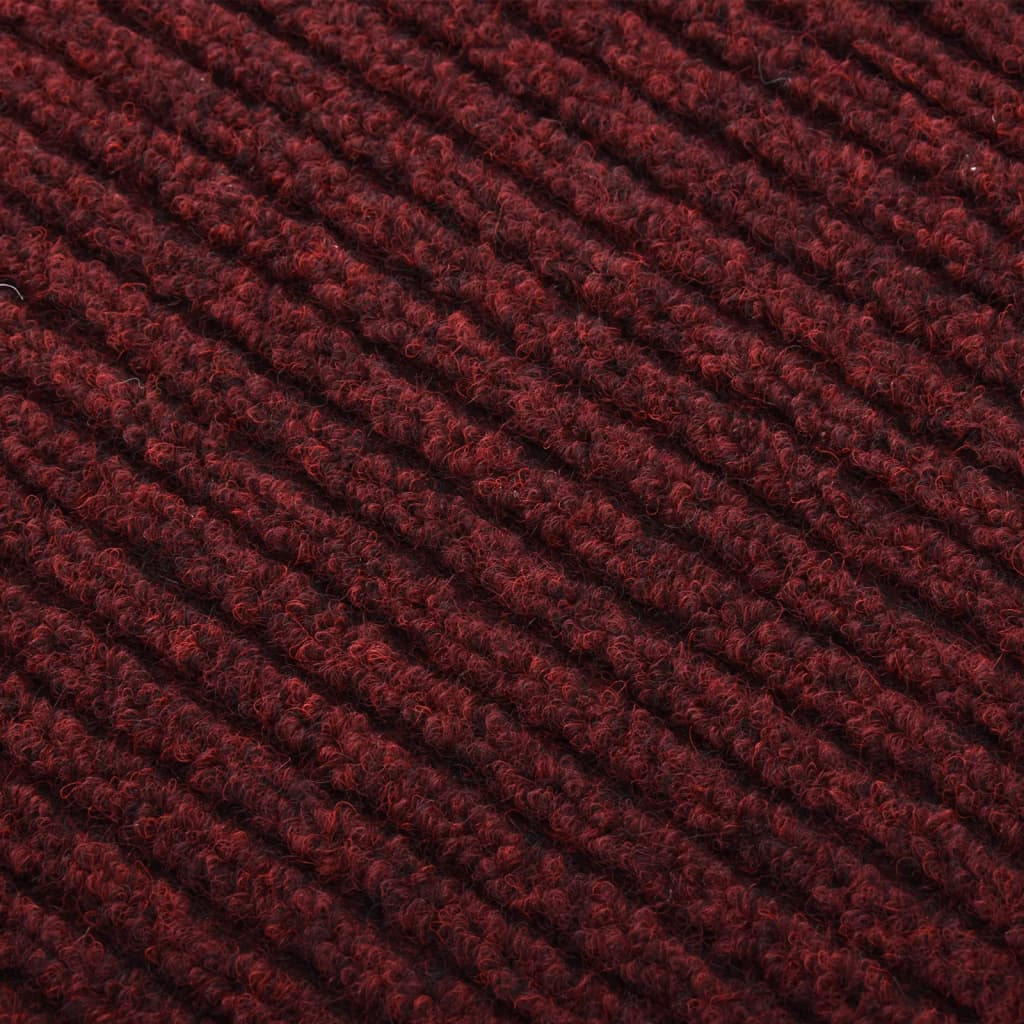vidaXL Covor traversă de captare murdărie, roșu bordo, 100x300 cm