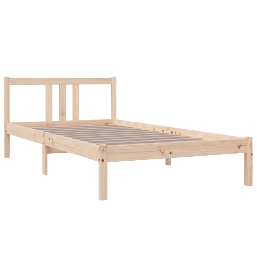 vidaXL Cadru de pat, 100x200 cm, lemn masiv de stejar
