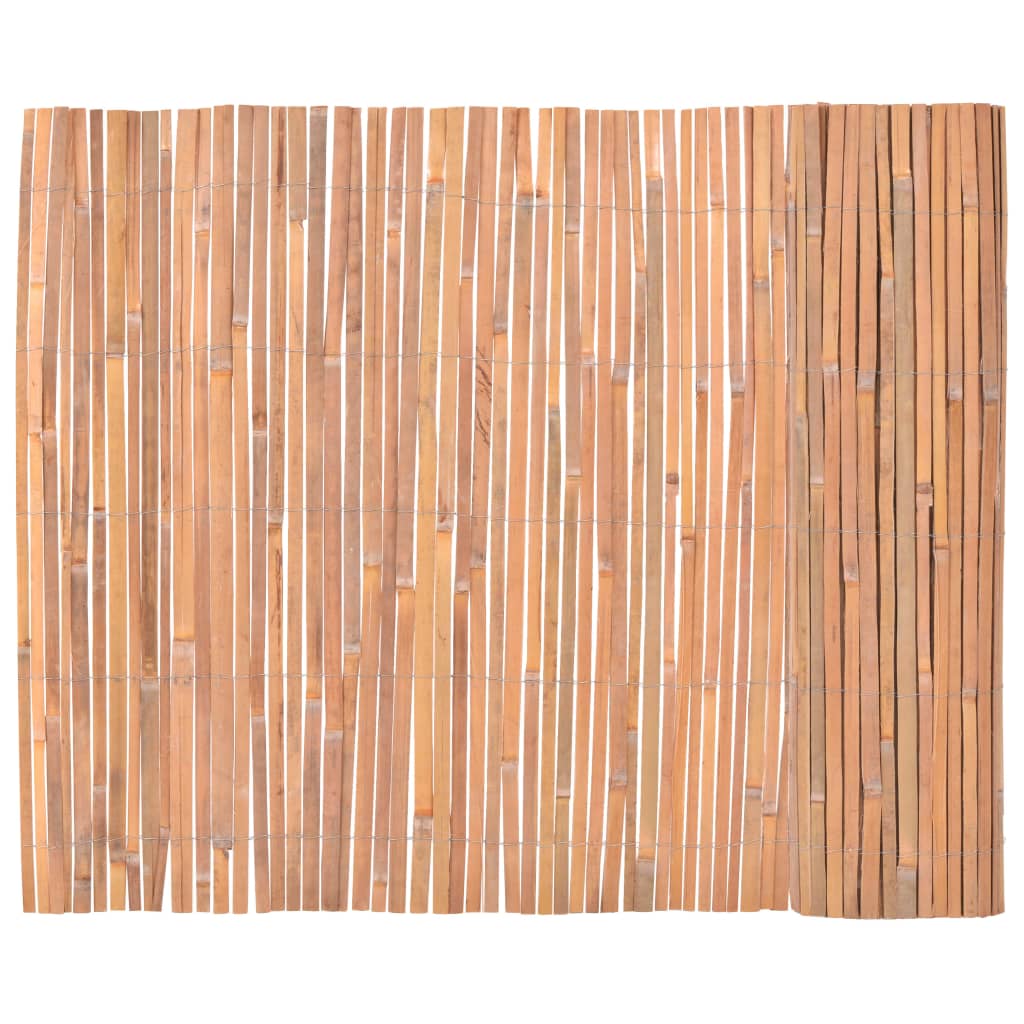 vidaXL Gard din bambus, 100 x 600 cm