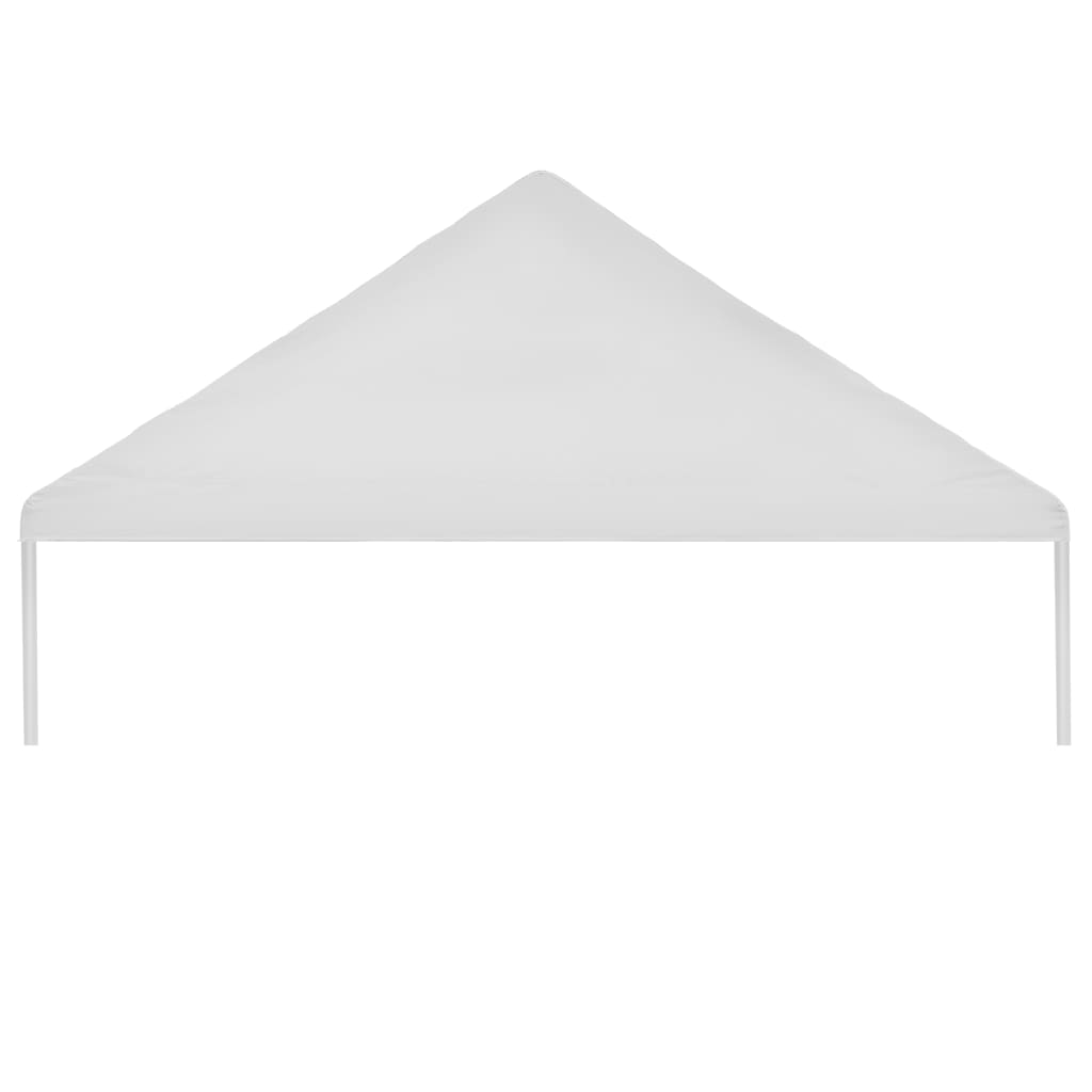 vidaXL Acoperiș de cort de petrecere, alb, 5 x 10 m