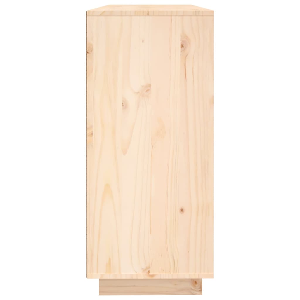 vidaXL Servantă, 120x35x80 cm, lemn masiv de pin