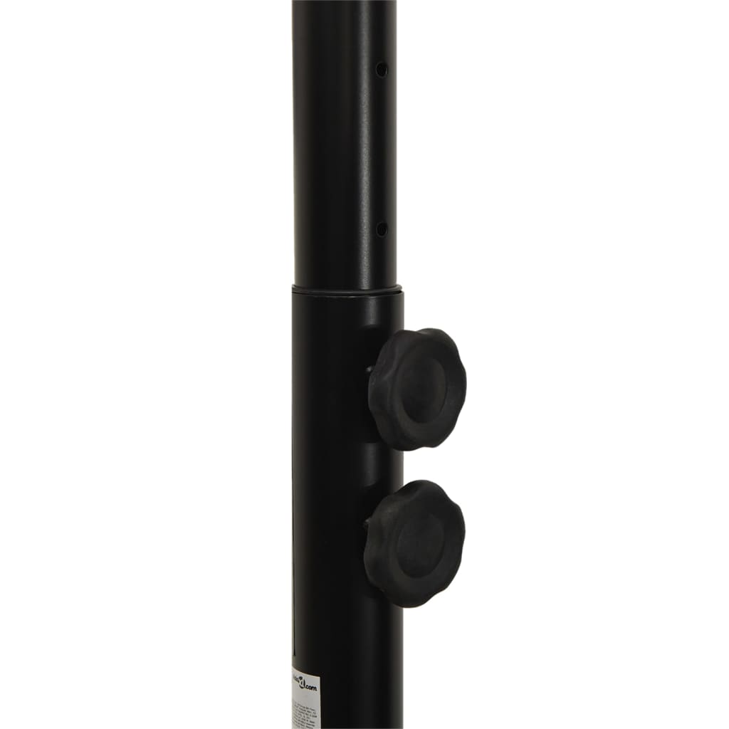 vidaXL Suport cu coș de baschet, alb, 216-250 cm, polietilenă