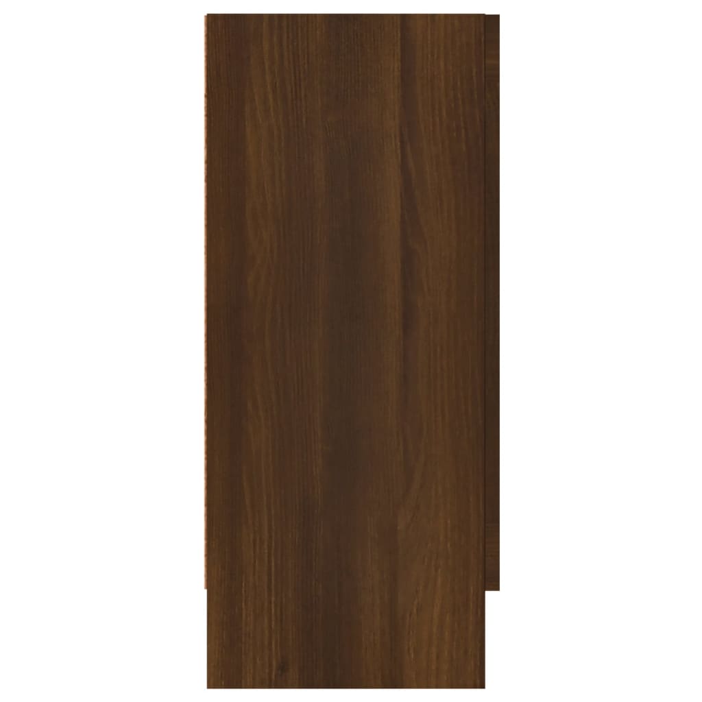 vidaXL Servantă, stejar maro, 120x30,5x70 cm, lemn prelucrat