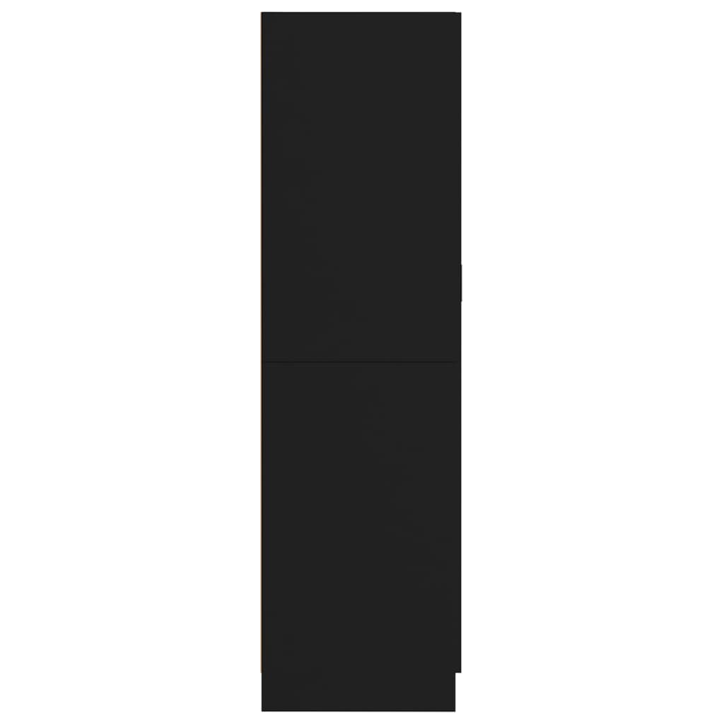 vidaXL Șifonier, negru, 82,5x51,5x180 cm, PAL