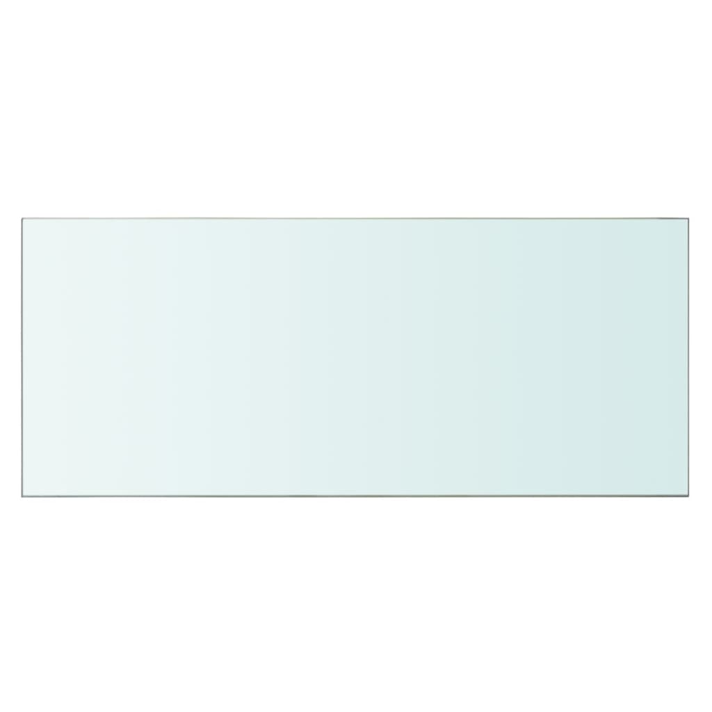 vidaXL Rafturi, 2 buc., 70 x 30 cm, panouri sticlă transparentă