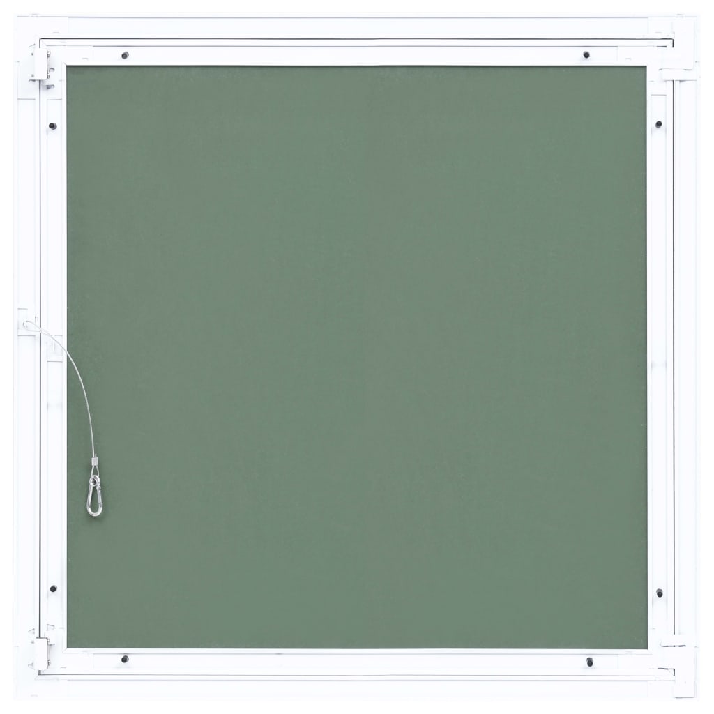 vidaXL Trapă de acces din gips-carton, cadru de aluminiu, 200 x 200 mm