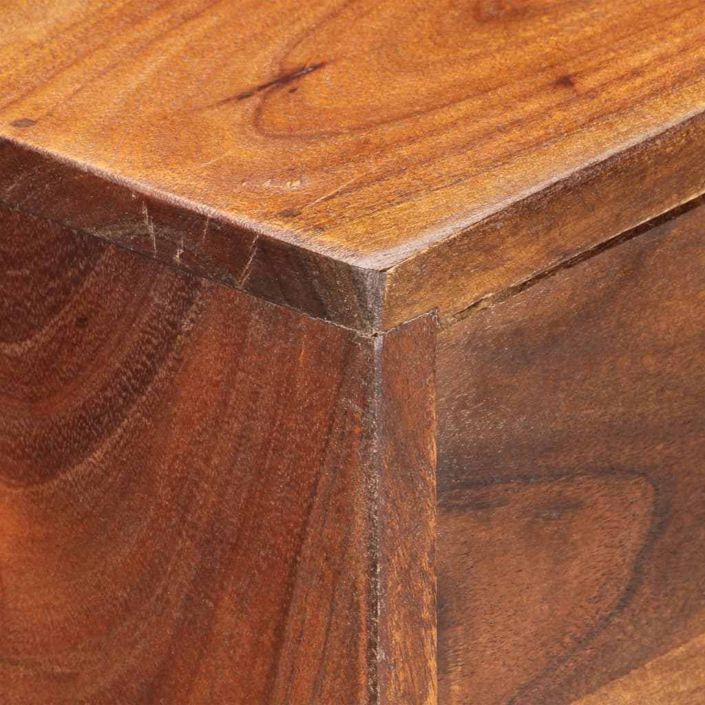 vidaXL Servantă, 60 x 35 x 75 cm, lemn masiv de acacia