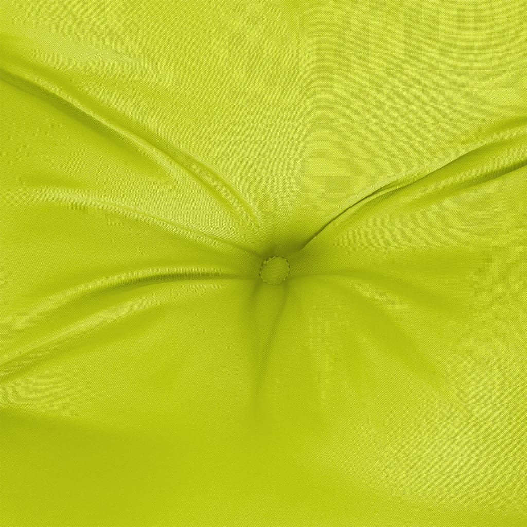 vidaXL Perne de scaun, 4 buc., verde aprins, 50x50x7 cm, textil oxford
