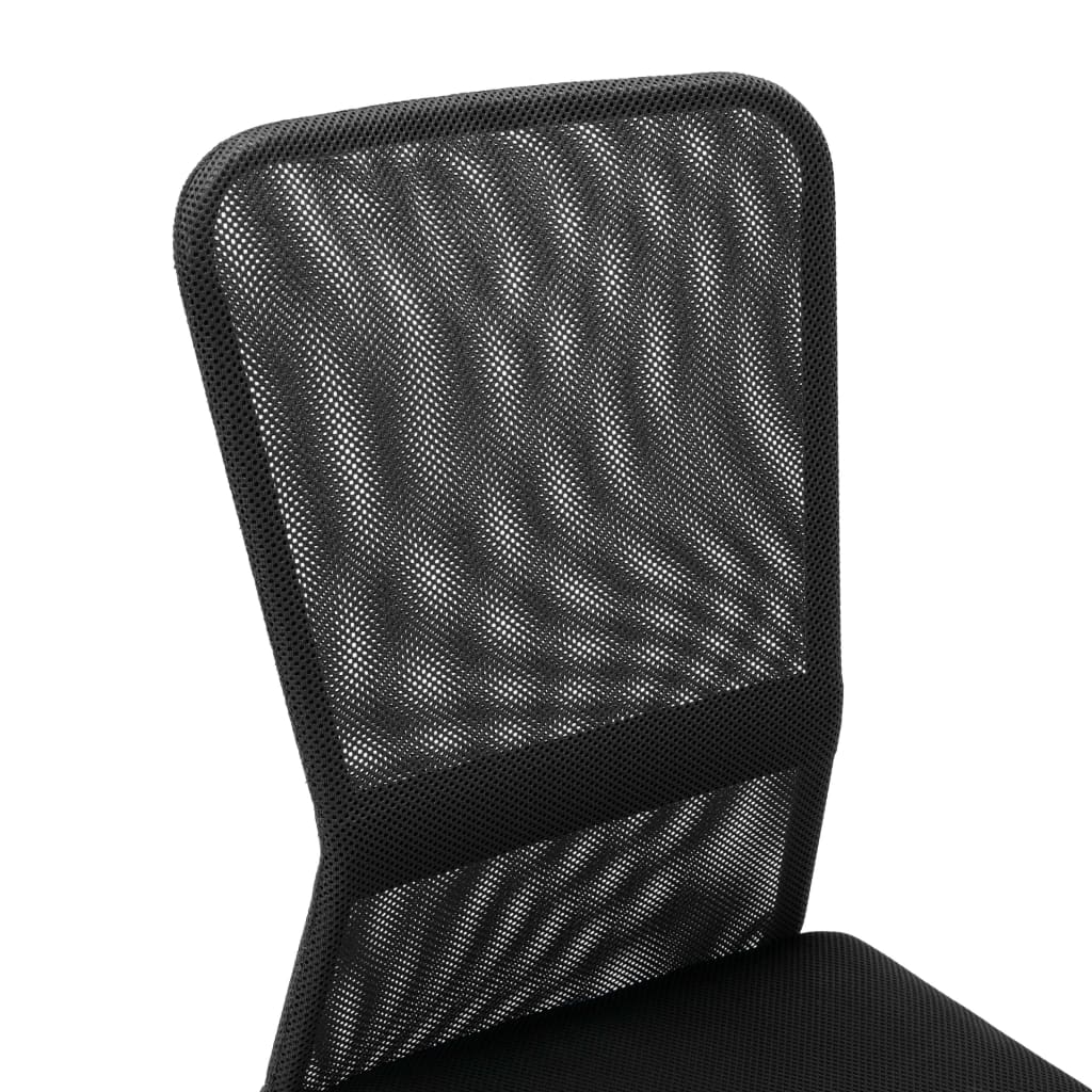 vidaXL Scaun de birou, negru, 44x52x100 cm, plasă textil