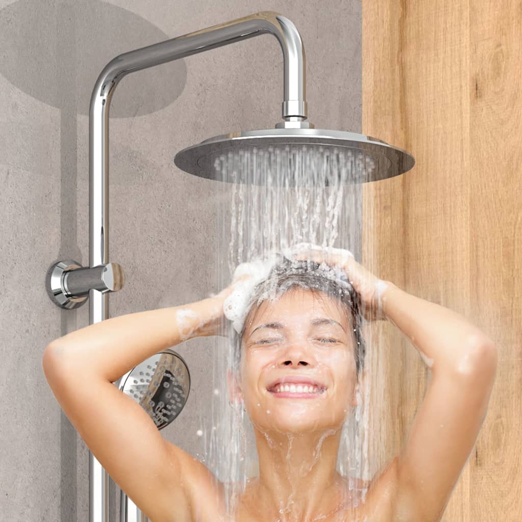 EISL Set de duș deasupra capului Screwing or Sticking, crom