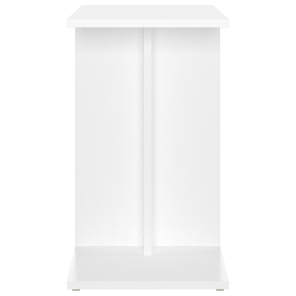 vidaXL Masă laterală, alb, 50x30x50 cm, PAL