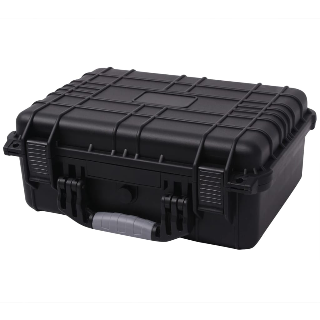 vidaXL Valiză de protecție pentru echipamente 40.6x33x17.4 cm, Negru