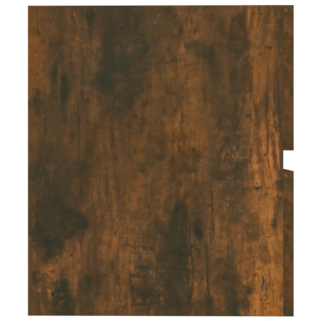 vidaXL Dulap chiuvetă, stejar fumuriu, 41x38,5x45 cm, lemn prelucrat