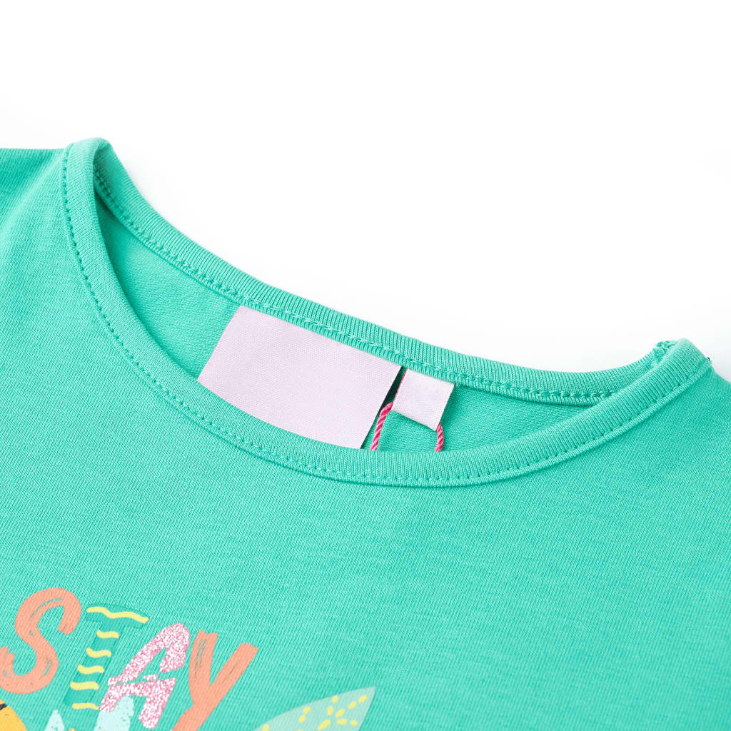 Tricou pentru copii, verde mentă, 92