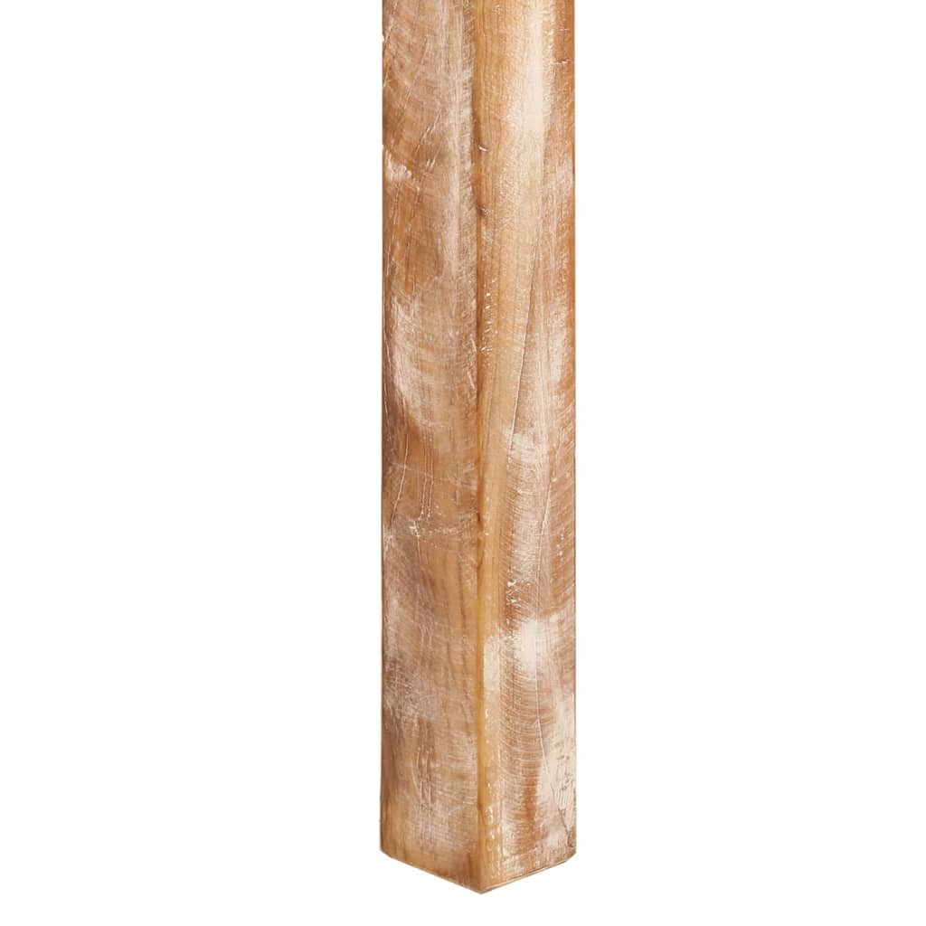 vidaXL Masă de bucătărie, 110x55x76 cm, lemn masiv reciclat
