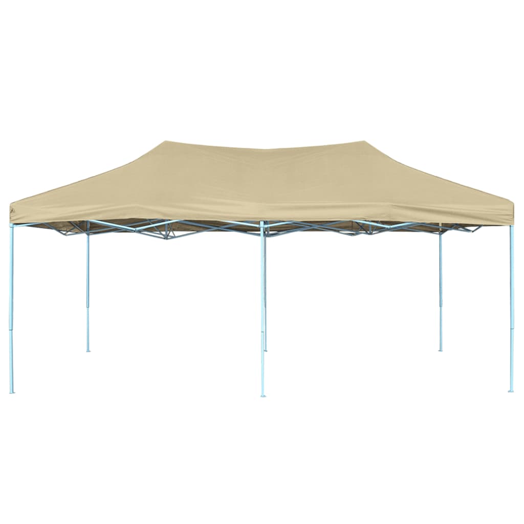 42507 vidaXL Foldable Tent Pop-Up 3x6 m Cream White
