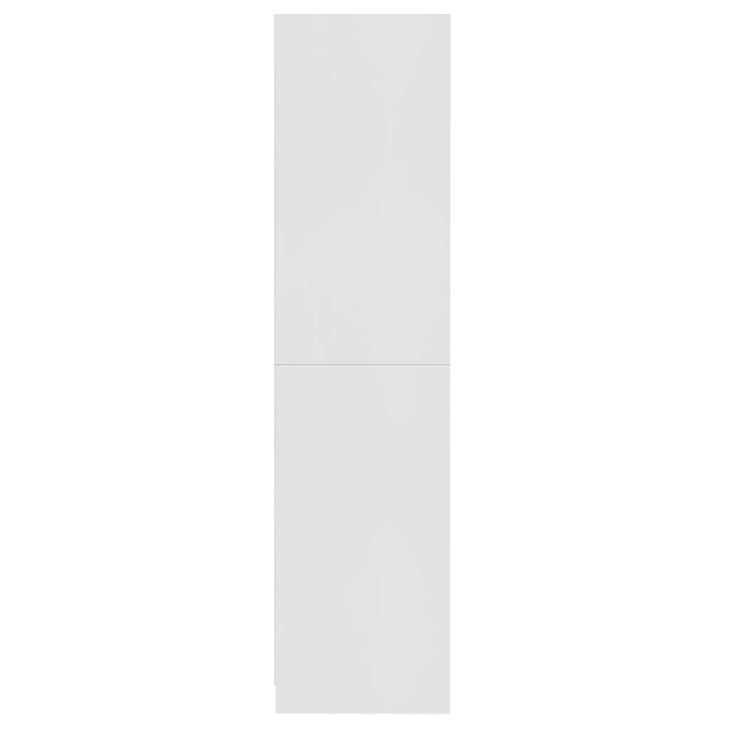 vidaXL Șifonier, alb, 100x50x200 cm, PAL