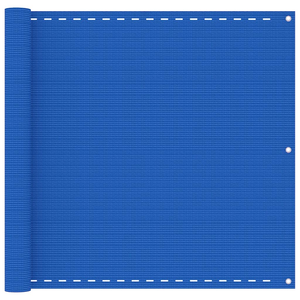 vidaXL Paravan de balcon, albastru, 90x300 cm, HDPE