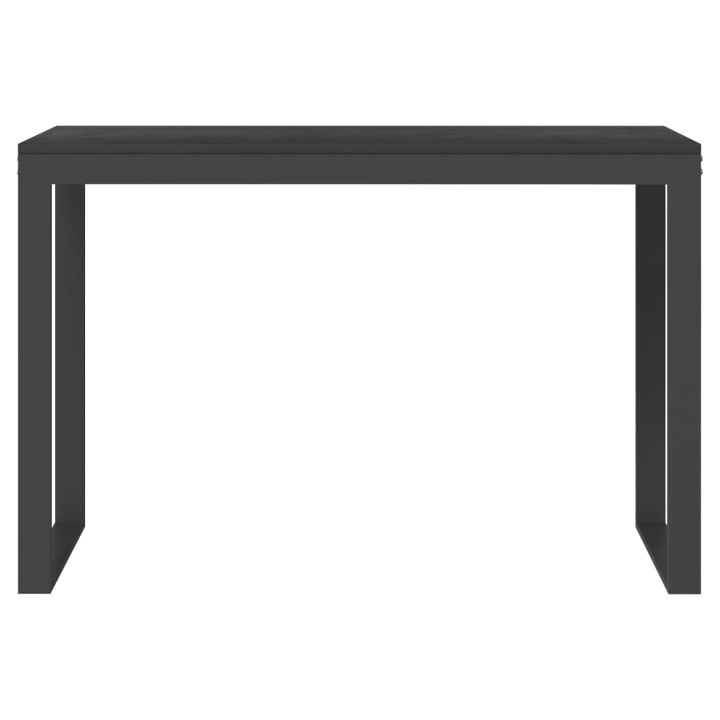 vidaXL Birou de calculator, negru, 110x60x73 cm, PAL
